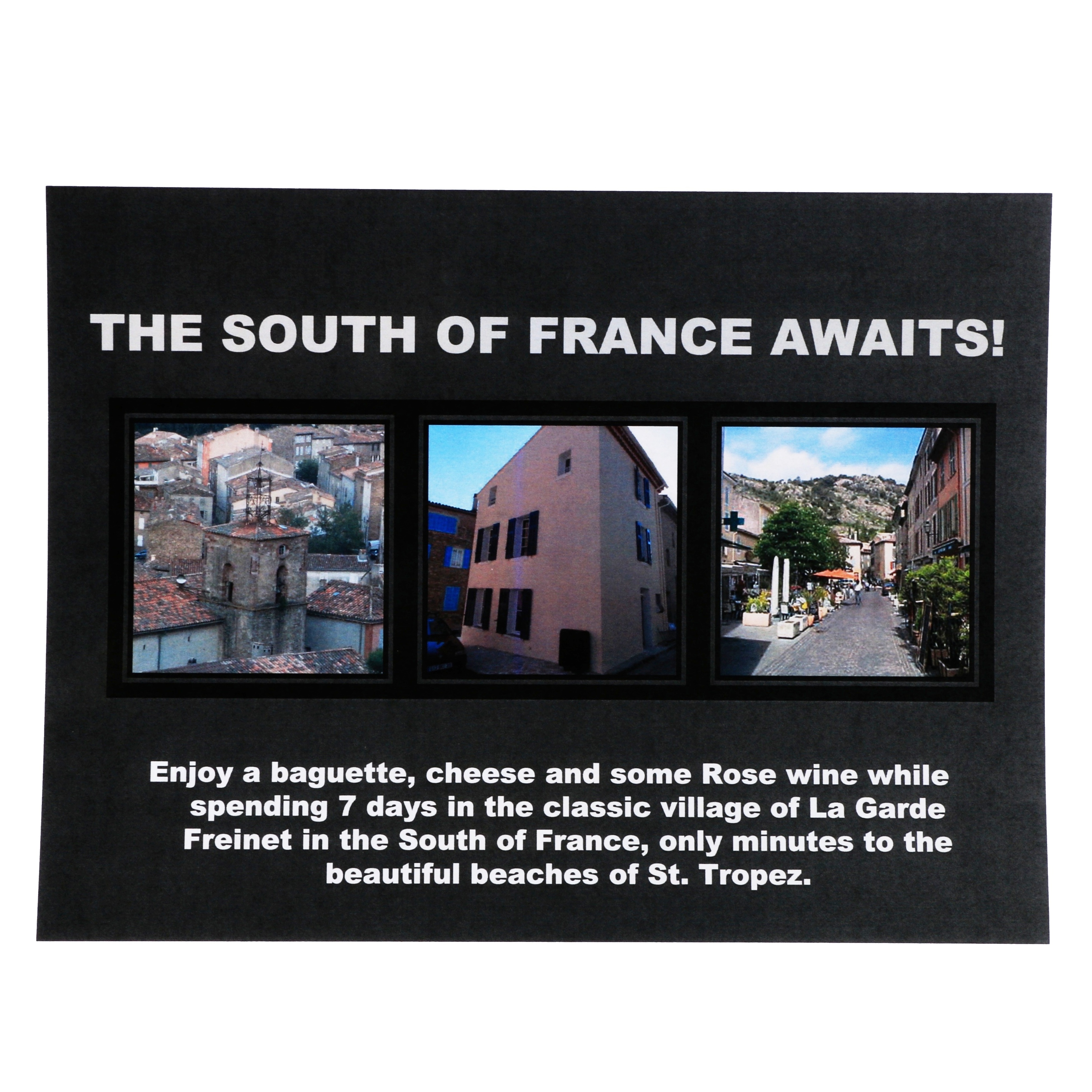 Holiday in the South of France, 7 Days and 6 Nights